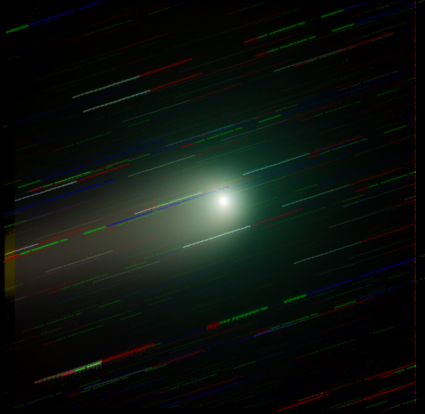 LRGB combined Comet Lulin on Feb. 28 (process with the data of Lulin 41-cm reflector; not republishable)