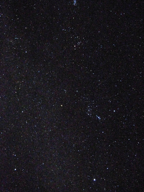高美古冬季星空，佳能G11单张曝光15秒