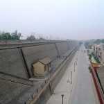 雄伟的西安城墙
