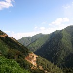 青藏高原的边陲（海拔约3600米）