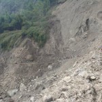 Landslide at Mt. Alishan area (by Mr. Hsiung from Lulin Obs.)