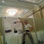 All right! The poster is up after traveled for more than 20,000 kilometers!