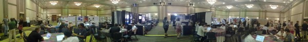 Panorama -- poster session, can you find where my poster was?
