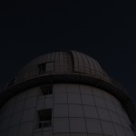 黄昏时分的高美古天文台圆顶